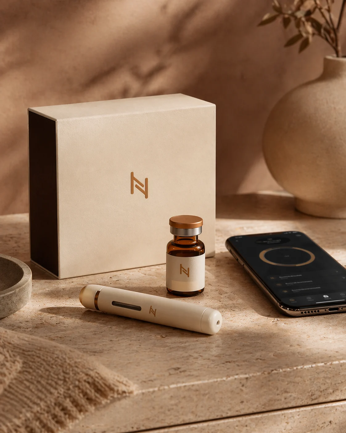Naro weight loss product, protocol, and app progress visual